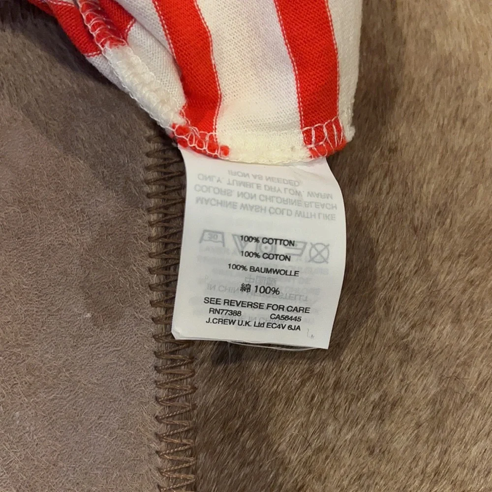 Madewell short sleeve crop T- shirt. Size L - Picture 6 of 8